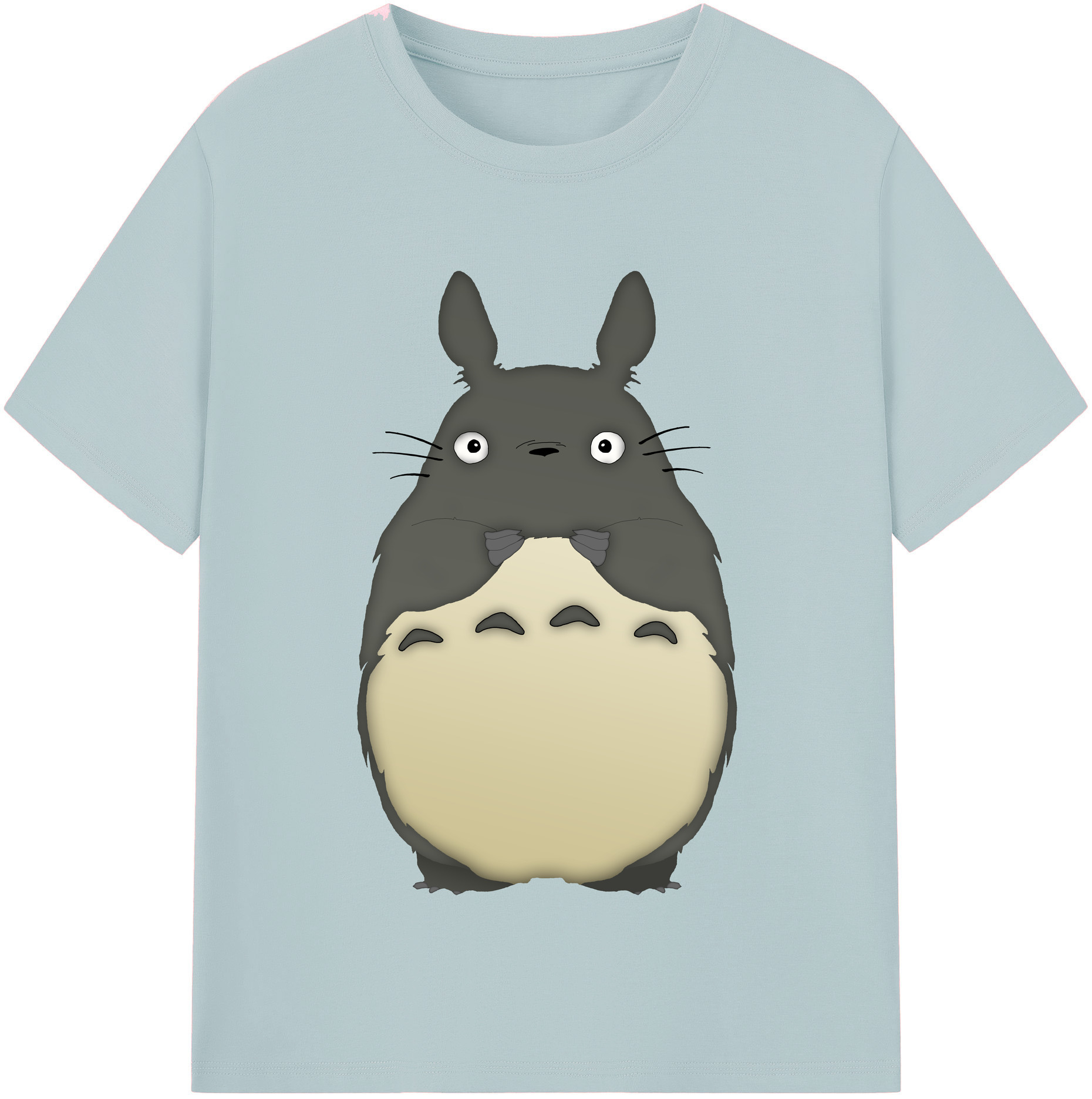 （画像用） となりのトトロ 草壁メイ 草壁サツキ My Neighbor Totoro Satsuki Kusakabe Mei Kusakabe 綿100％半袖Tシャツ（フロントプリント）